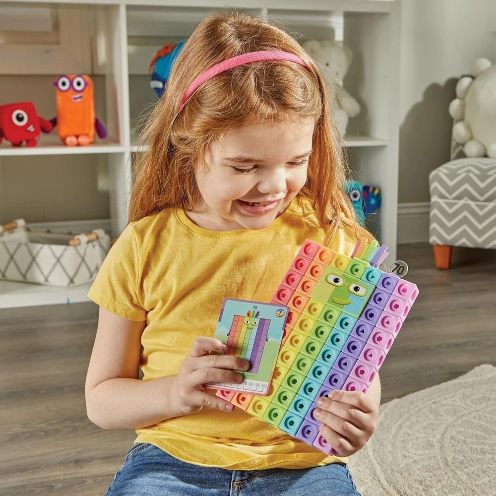 Numberblocks Mathlink Cubes Set Kids Educational Toys Preschool Learning