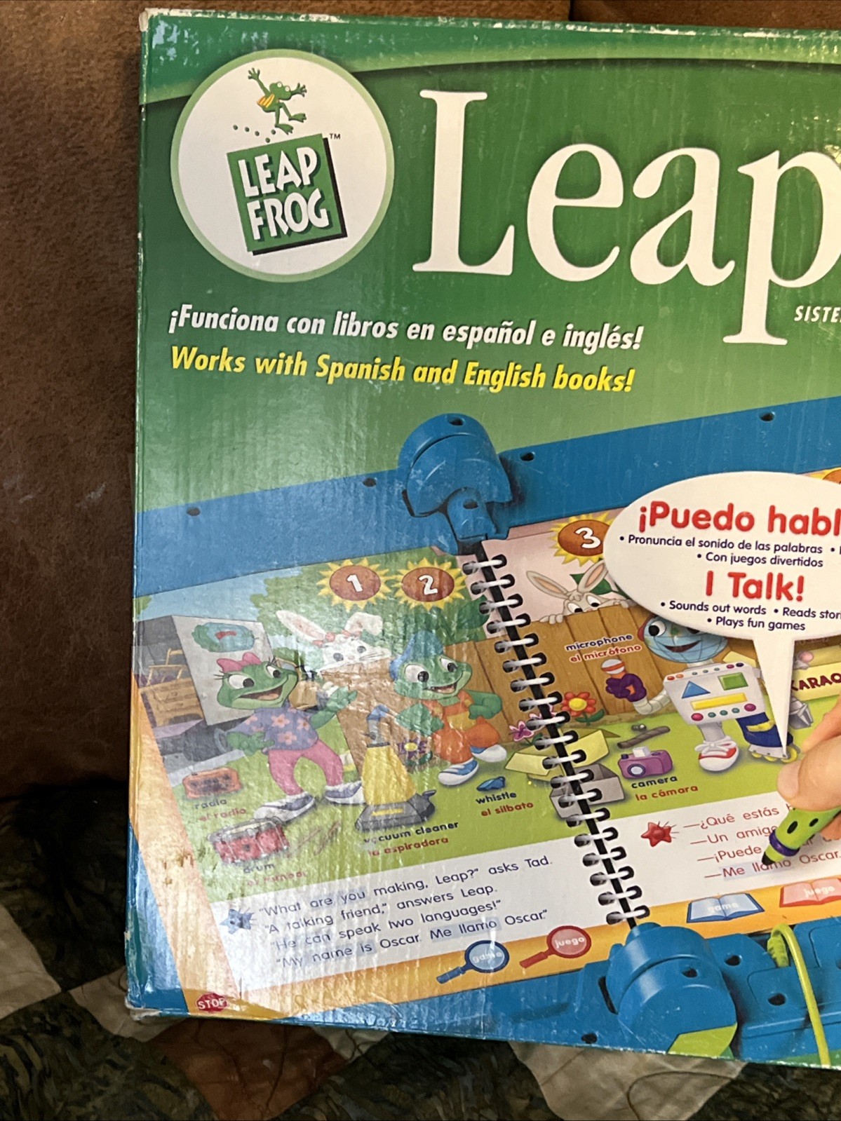 LeapFrog LeapPad Learning System- New! – Reading Phonics In English & SPANISH