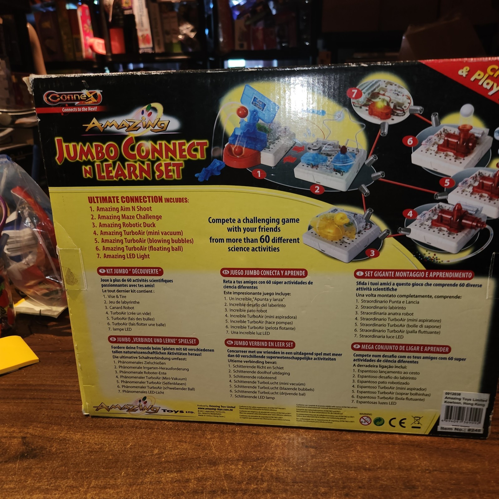 NEW Connex Jumbo Connect N Learn Set Amazing Toys 2014 Science