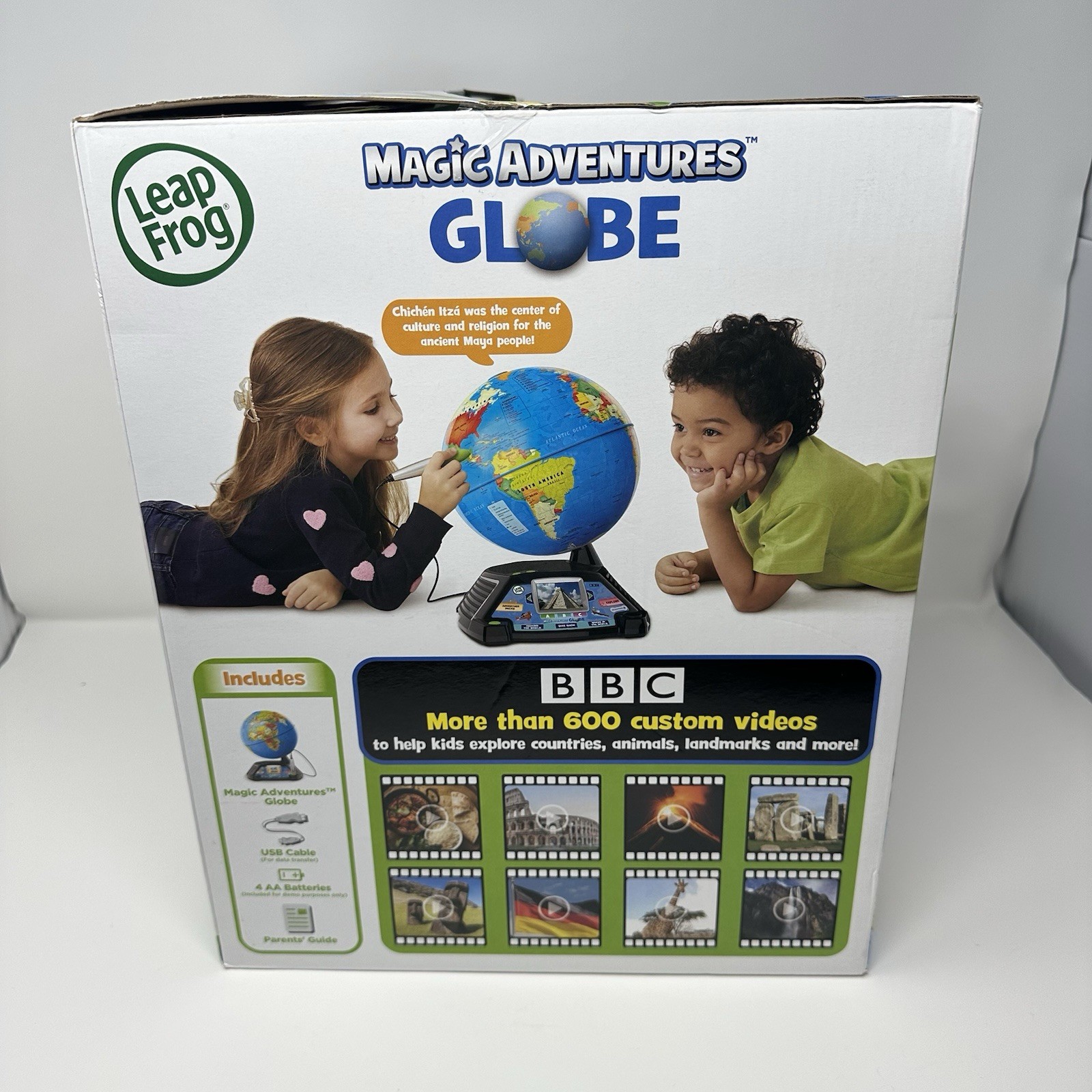LeapFrog Magic Adventures Globe 10″ Interactive Multicolor w/ Stylus New In Box