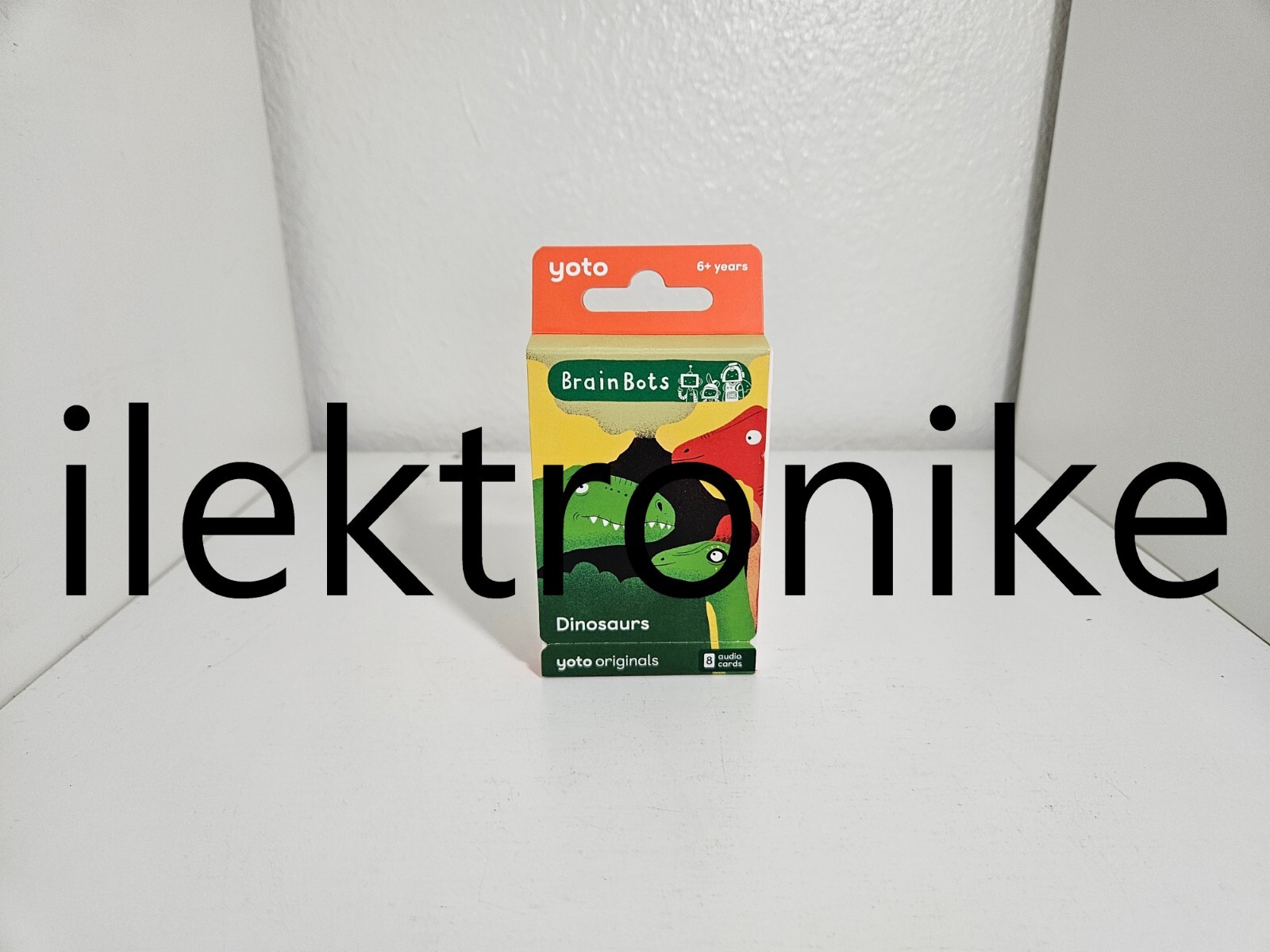 Brand New Yoto BrainBots: Dinosaurs Audio Card Collection 8 Cards Pack 4 Hours