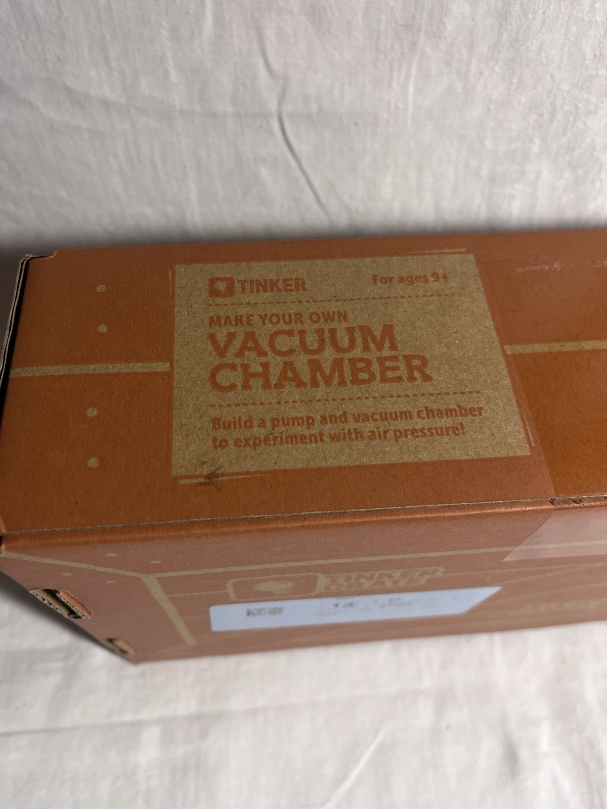 Kiwi Co Tinker Crate Vacuum Chamber – New, Unopened And Sealed