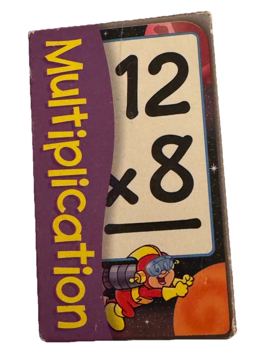 Multiplication Pocket Flash Cards 52 Fact Cards 4 Parent Cards (Home Schooling)