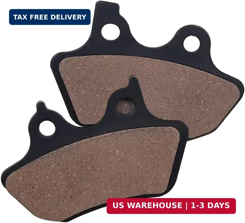 Cyleto Front & Rear Brake Pads for Harley Heritage Softail FLSTCI FLSTC Davidson
