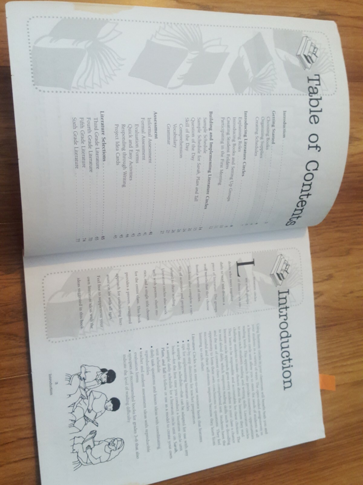 Creative Teaching Press Literature Circles Grades 3-6