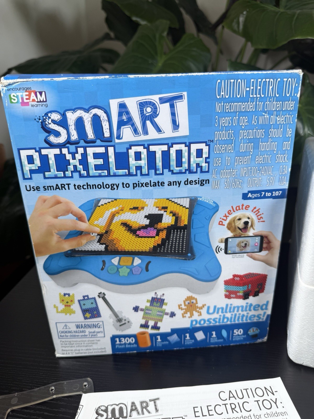 smART Pixelator Learning & Development Toy Game in Box w SD Card Tested & Works
