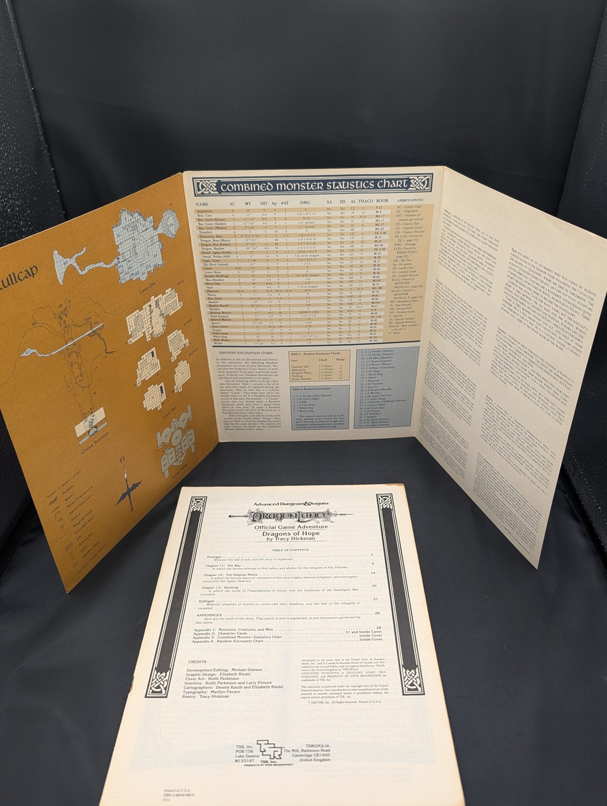 Dragonlance DL1-DL6 Complete Lot AD&D 1st Ed TSR 1984-85 Modules with Maps VG