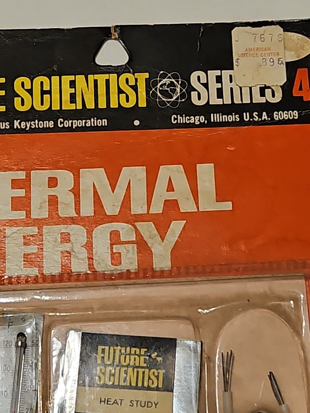 Vintage FUTURE SCIENTIST Series 4 THERMAL ENERGY 1968 RARE JAPAN
