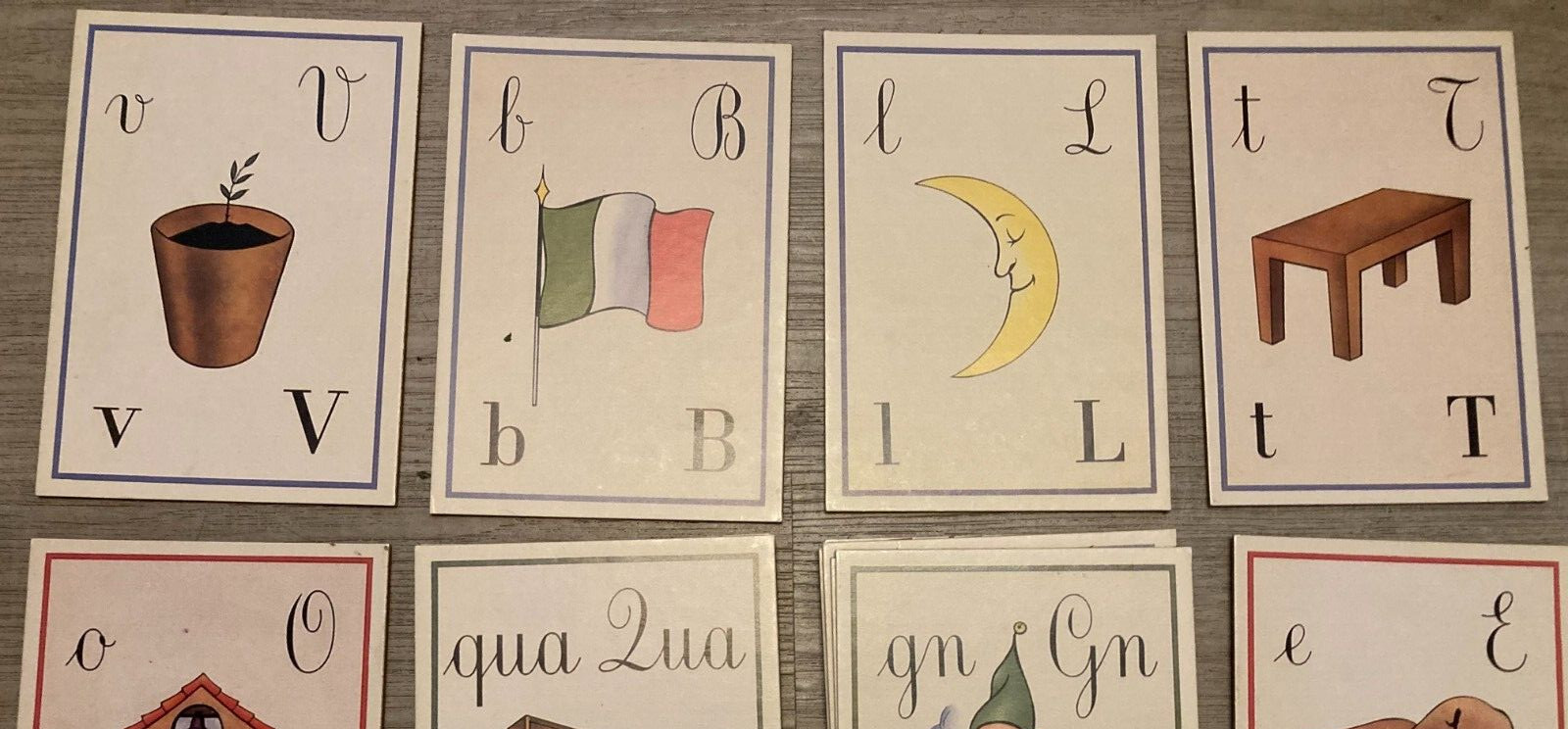 Alfabeto Italiano Flash Cards – 2002 – Cavallini & Co