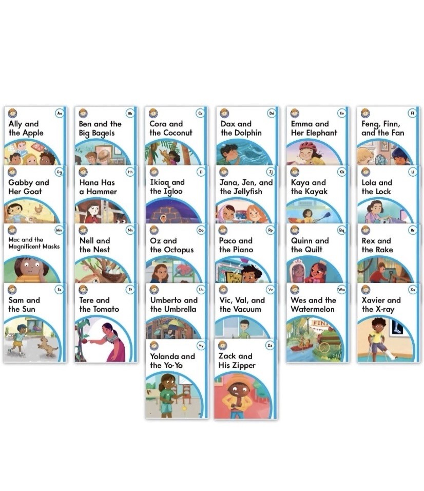 A-Z for Mat Man and Me Individual Reader Set Brand New Factory Sealed Fast Ship