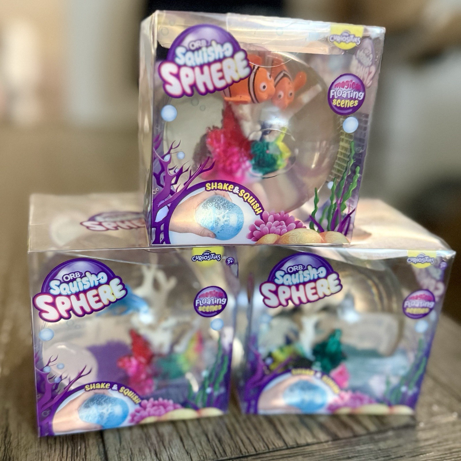 ORB™ Squish-O Sphere Squish Squishy Novelty Sensory Fidget Squish Toy Random New