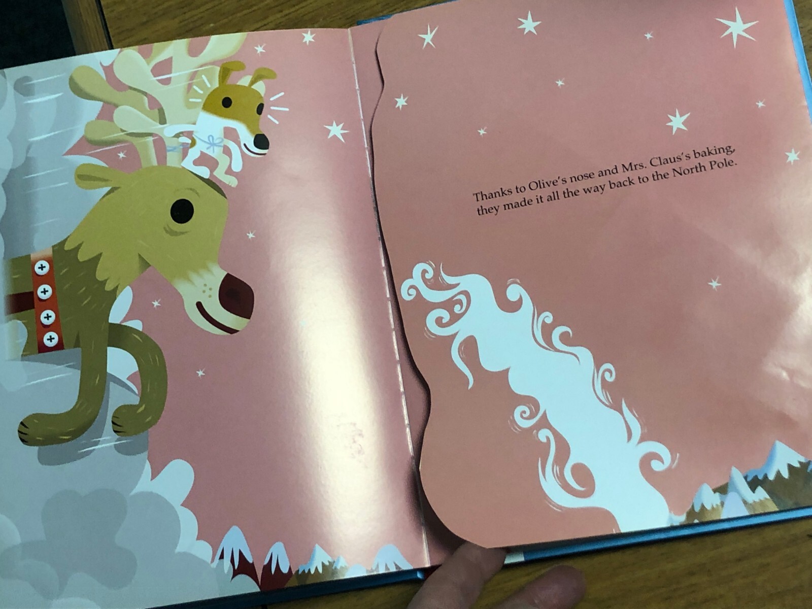 USED 1997 OLIVE THE OTHER REINDEER DELUXE EDITION HARDCOVER CHILDREN’S BOOK