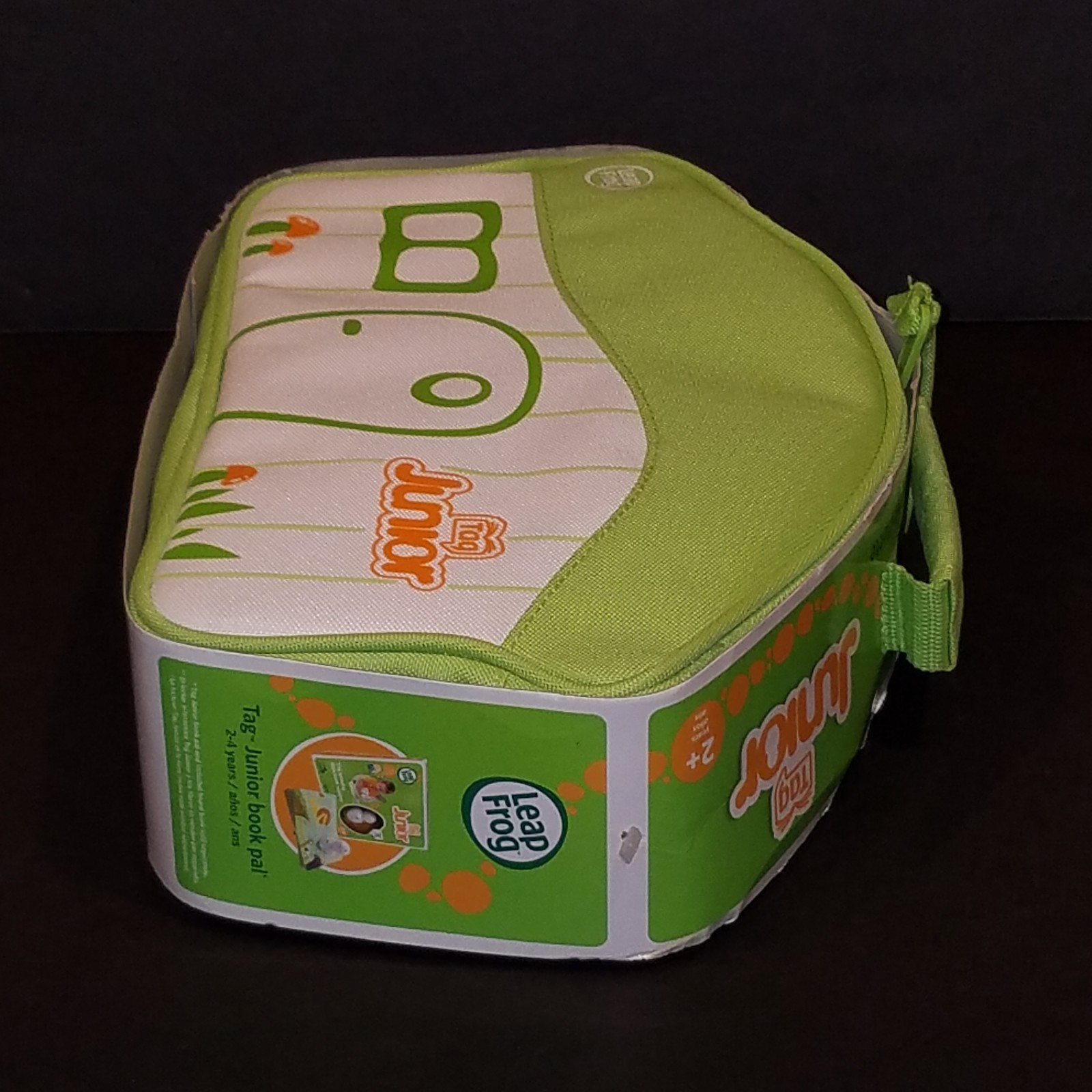 NEW LeapFrog Tag Junior Storage Case Carry Carrying Green Zip Bag Leap Frog Jr