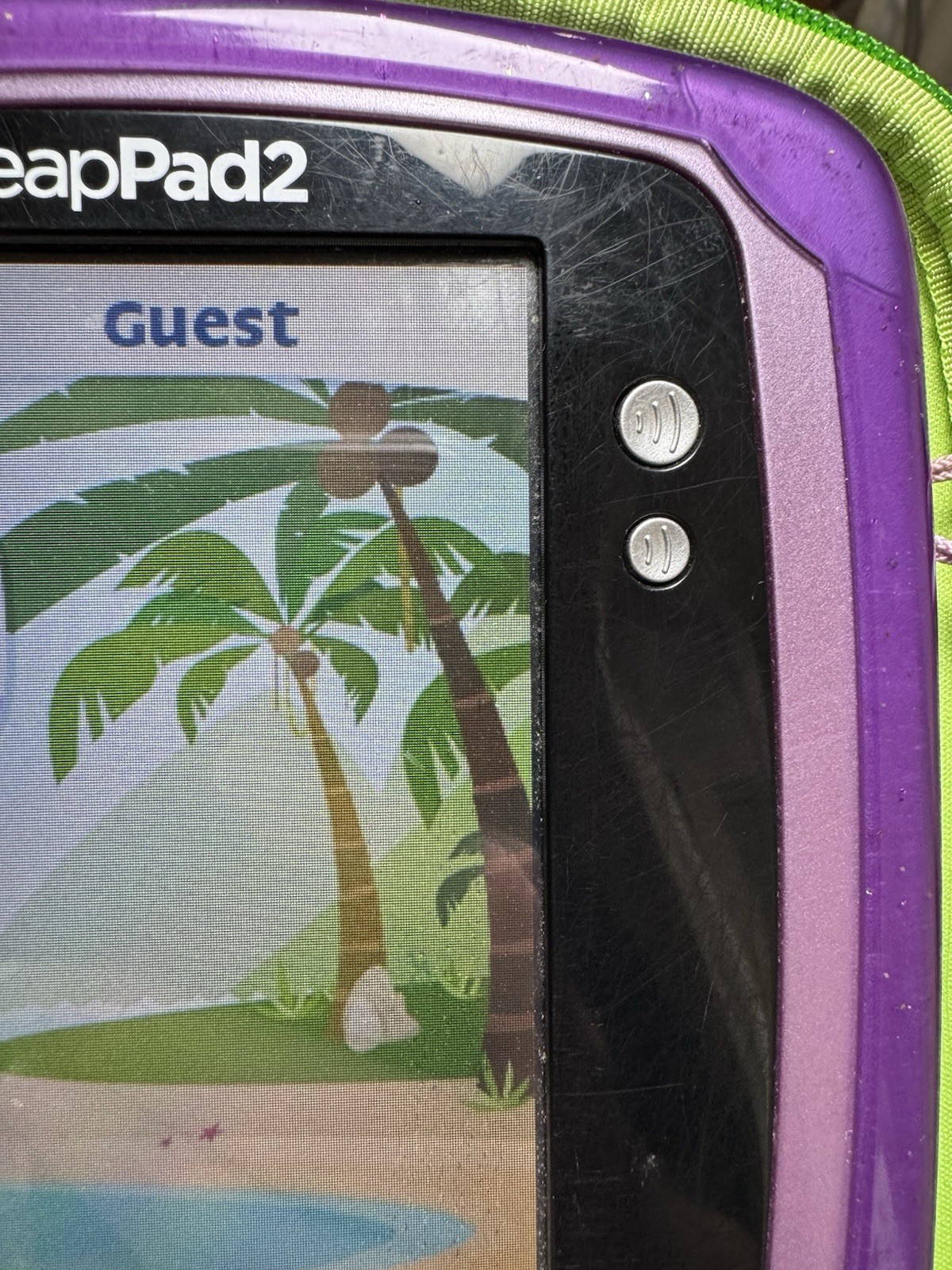 LeapFrog LeapPad 2 Learning Tablet 6 Games Case Stylus Gel Skin Bundle TESTED