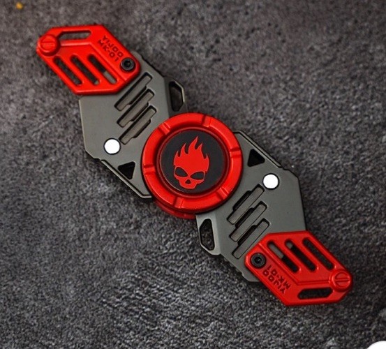 EDC Fidget Toys • Space Marines • Luminous Metal Alloy Fidget Spinner ADHD Tool