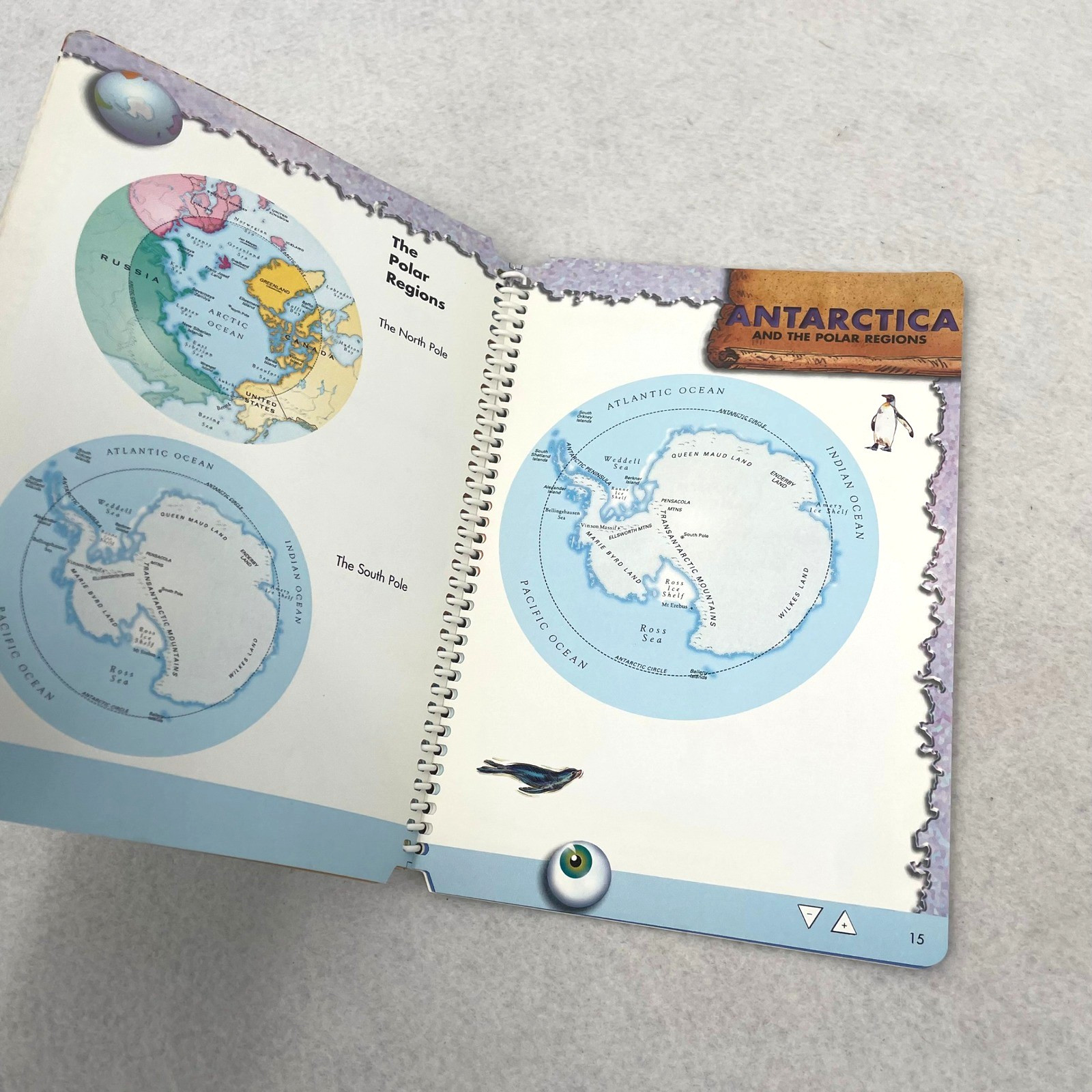 LeapFrog LeapPad Geography The Seven Continents Book Cartridge Leap 3 Ages 8-10