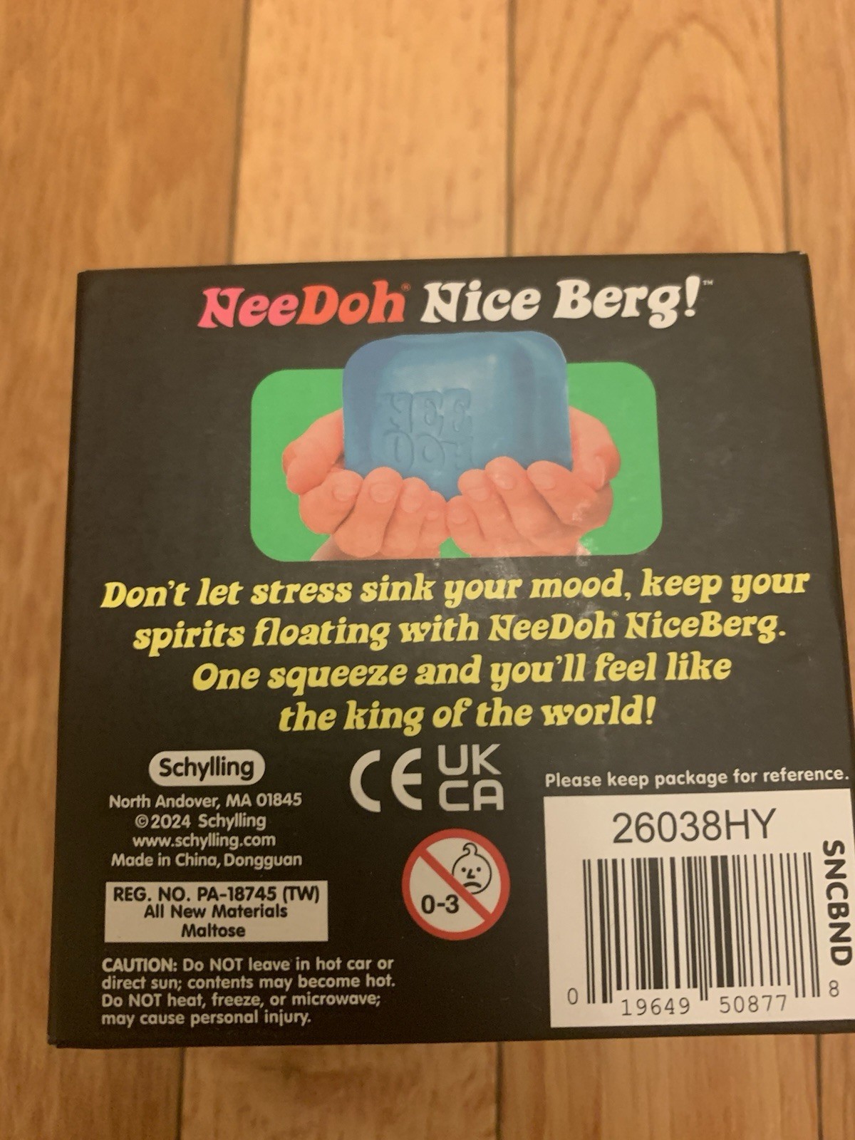 Nice Berg Blue Needoh Bundle of 6 – Nice Berg, Glitter & Glow Cube, etc… NIB