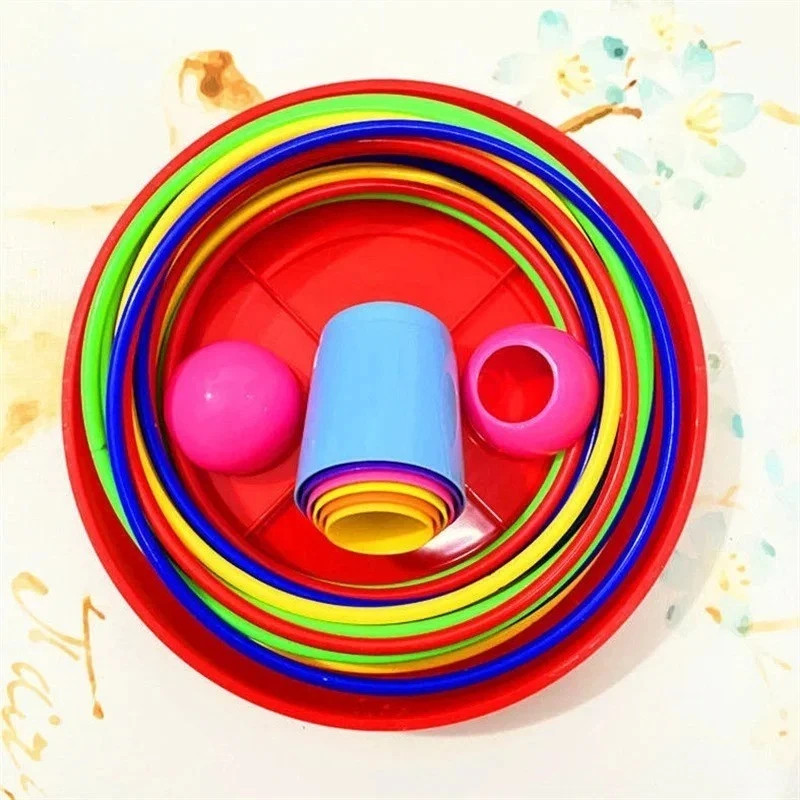 Stacking Circle Game Toy Kids Indoor Outdoor Parent-Child Early Education