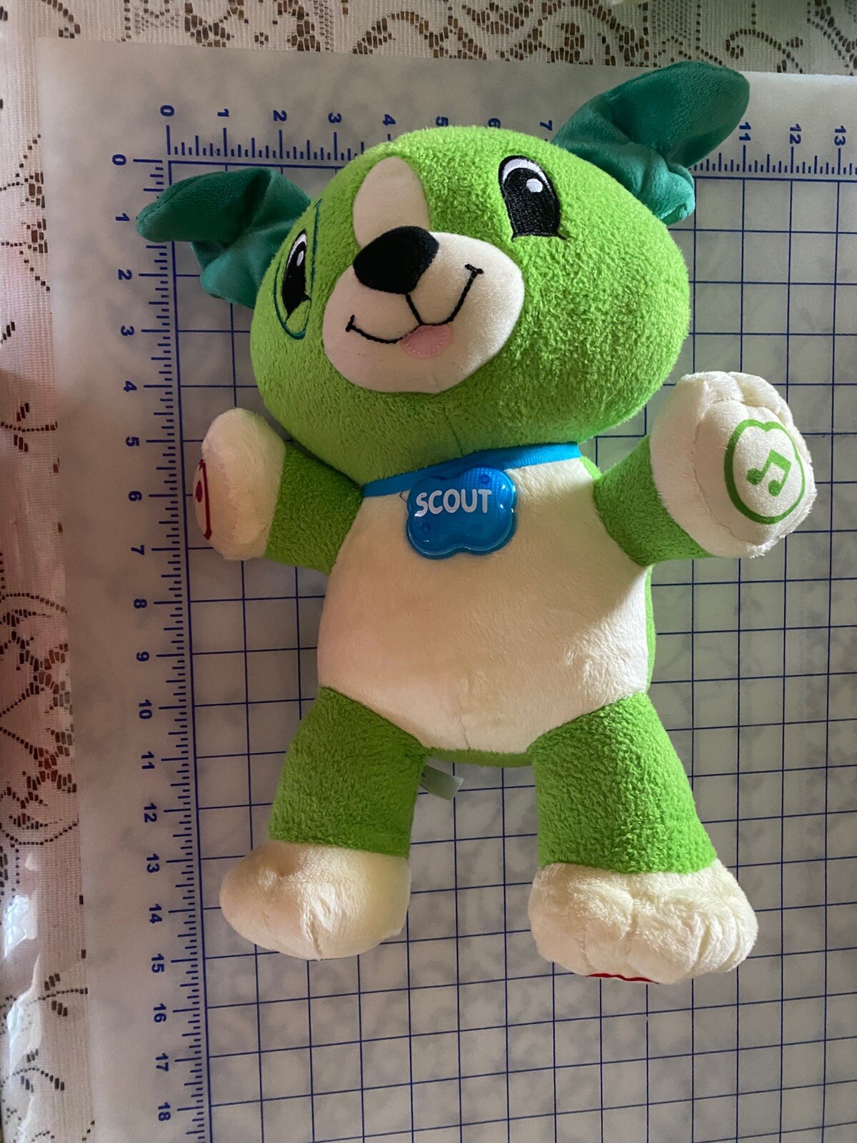 LeapFrog My Pal Scout Plush Dog Interactive Puppy Learning Talks Sings