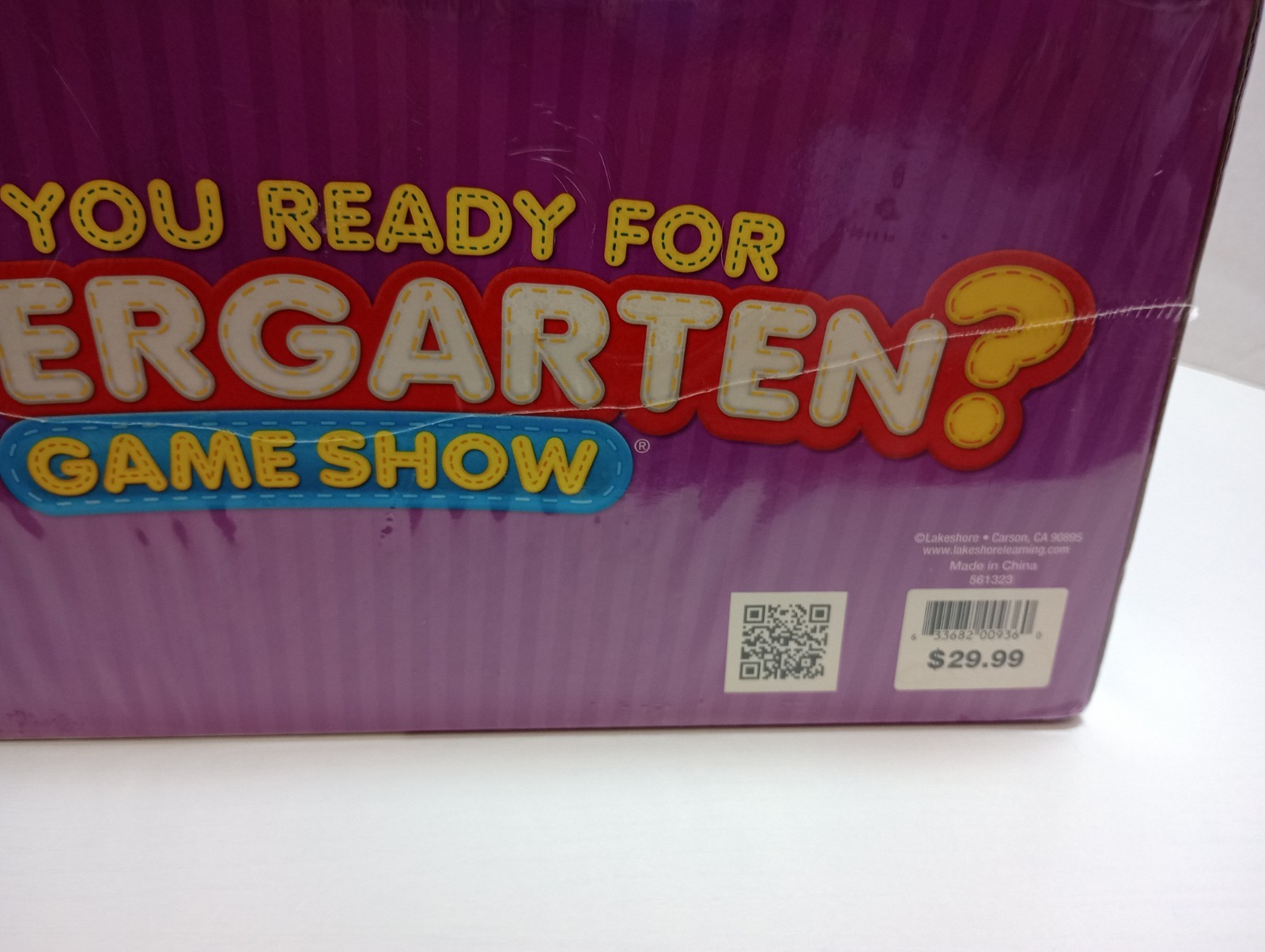 Are You Ready for Kindergarten? Game Show Game by Lakeshore Learning BRAND NEW