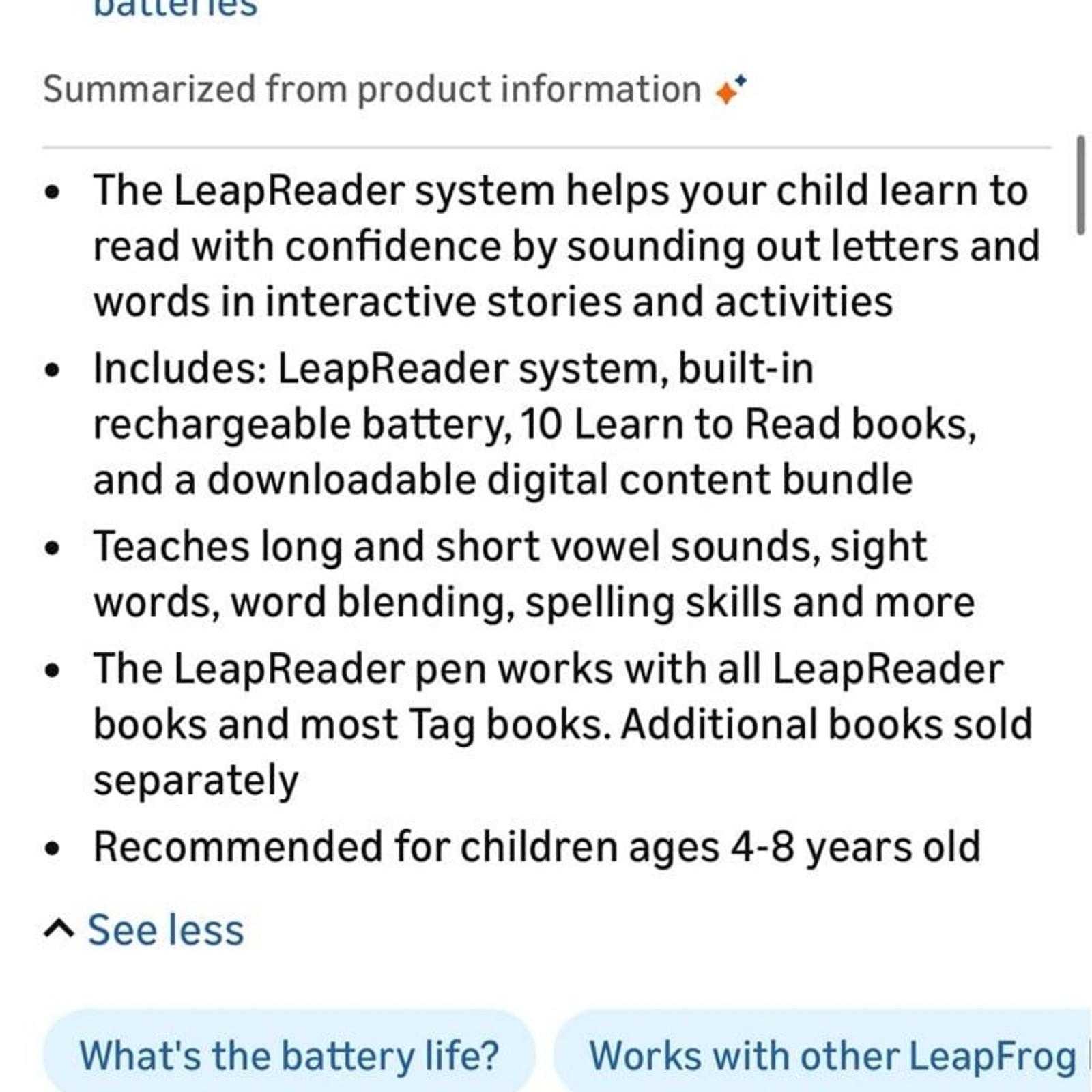 LeapFrog LeapReader System Learn To Read 9 Book Bundle With Pen