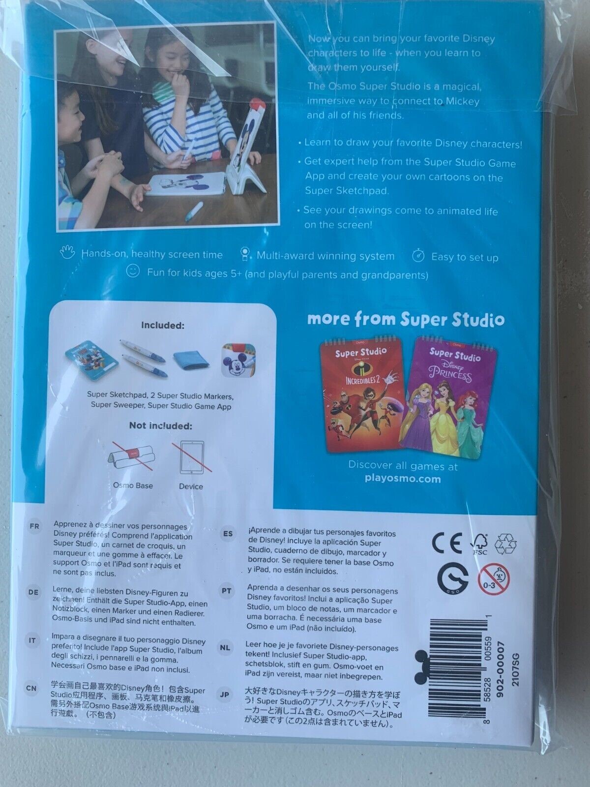 Osmo Super Studio, Mickey Mouse Edition, Compatible with iPad, Educational Fun