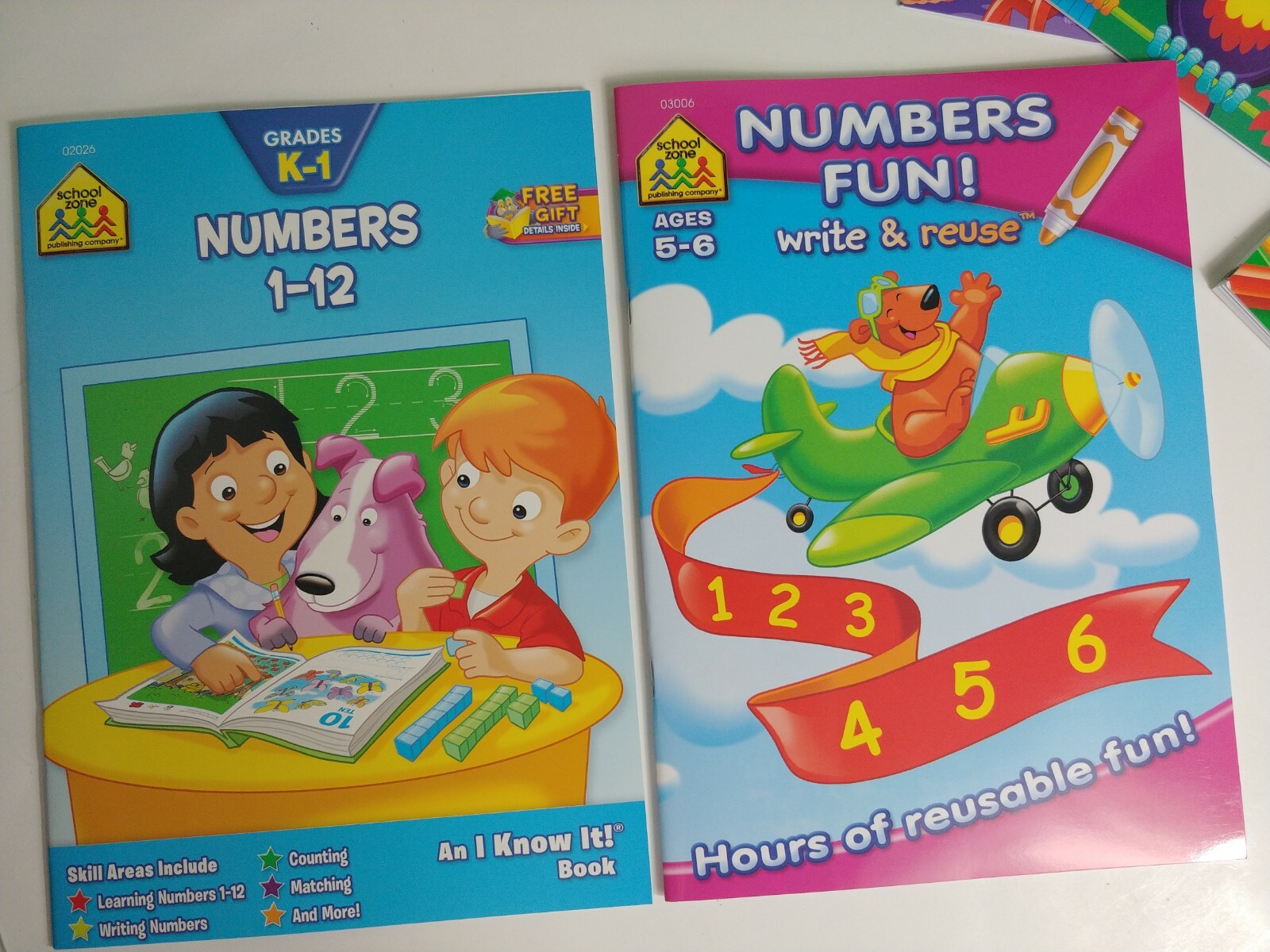 School Zone Get Ready Math Fun Playset Learning Pack Ages 5-7 -NEW