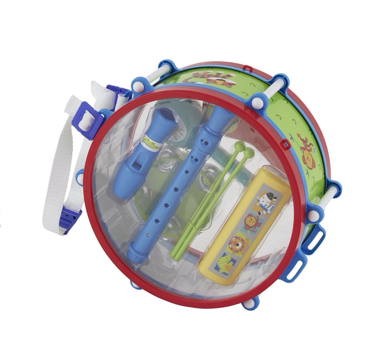 imaginarium All in 1 Music Set 8 Piece Kids Musical Drum Ages 2+ Years
