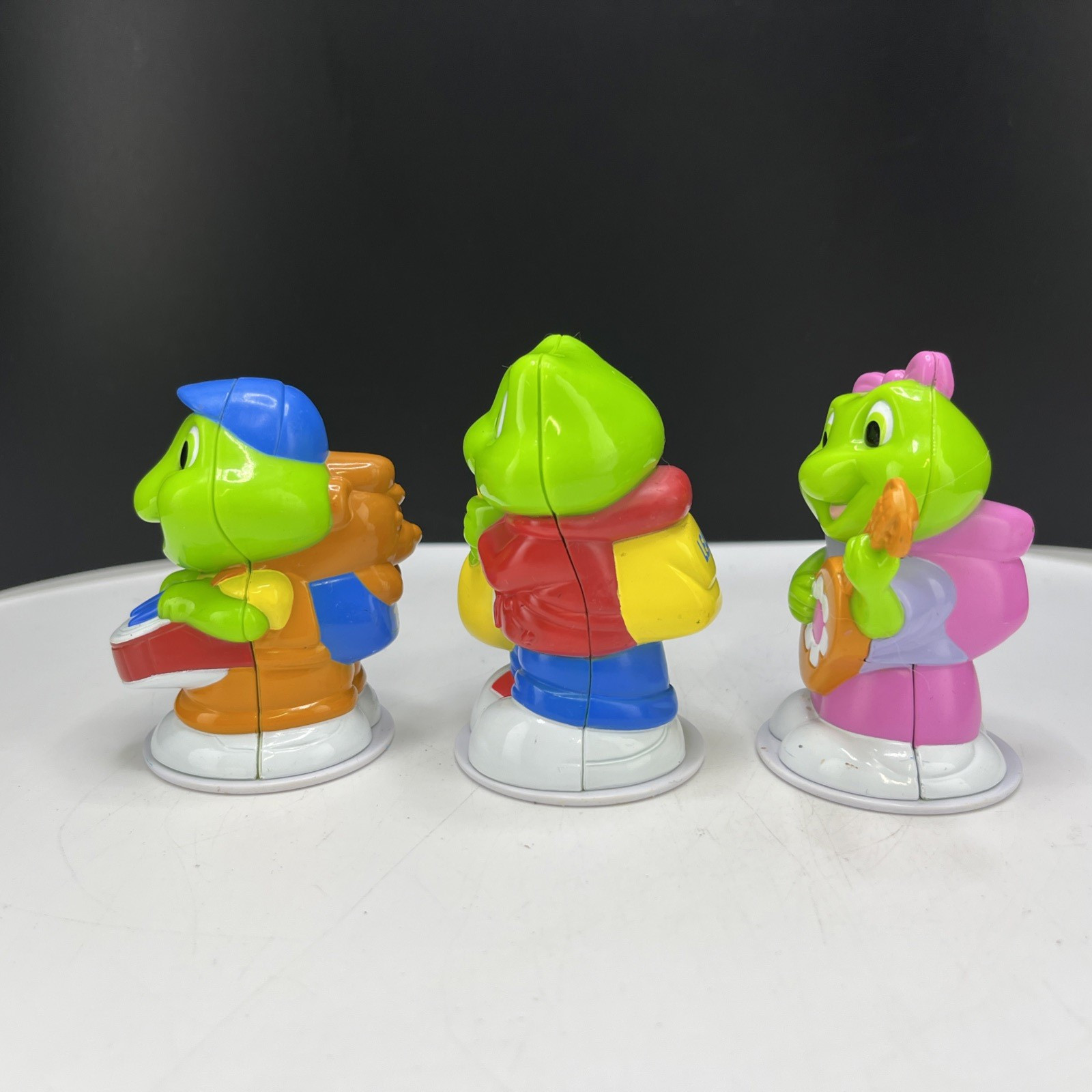 Leap Frog Phonics School Bus Figures TAD LEAP LILY Music Band Replacement Toys