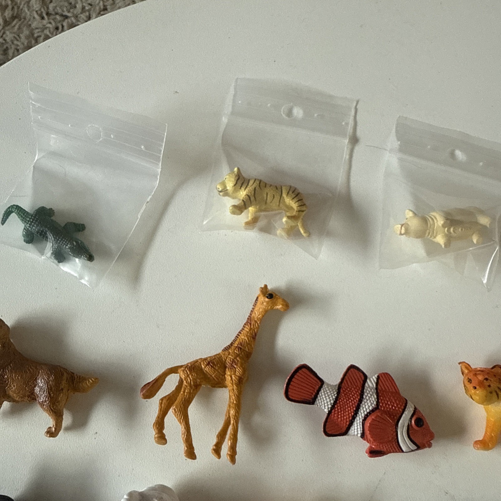Lot of 45 Unbranded Mini PVC Animals