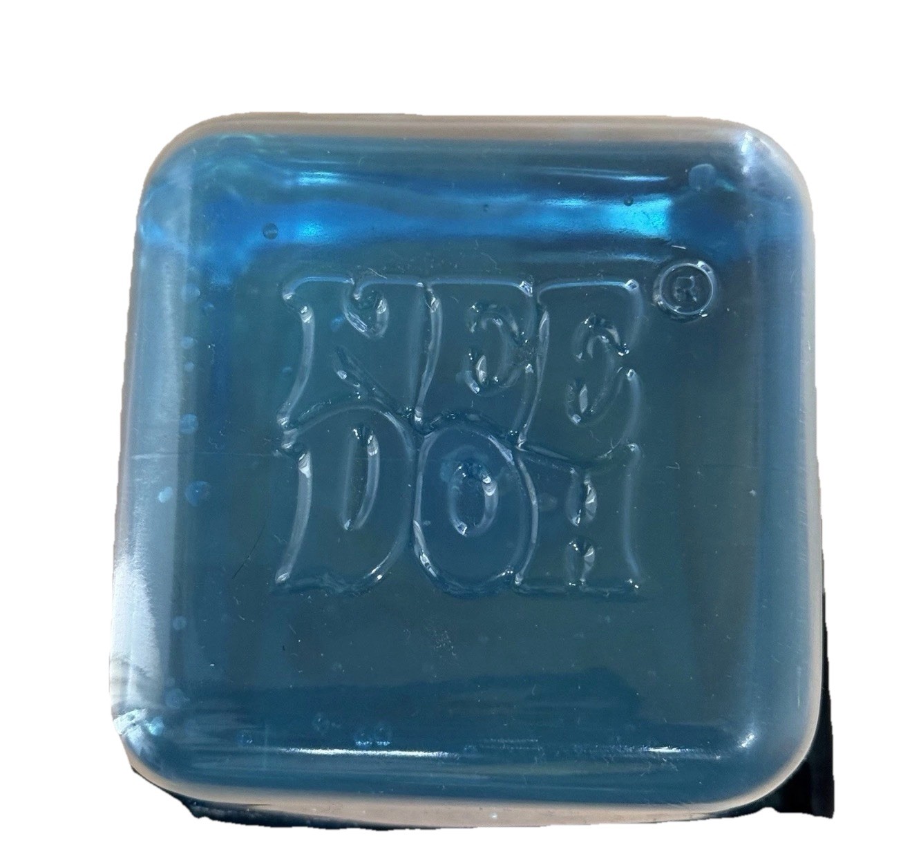 NeeDoh Nice Berg – Giant NeeDoh Nice Cube – (Blue) AUTHENTIC! Fast Ship In Hand