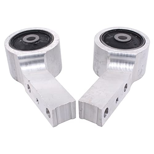 NewYall Front Lower Left and Right Suspension Control Arm Bushings with Brackets