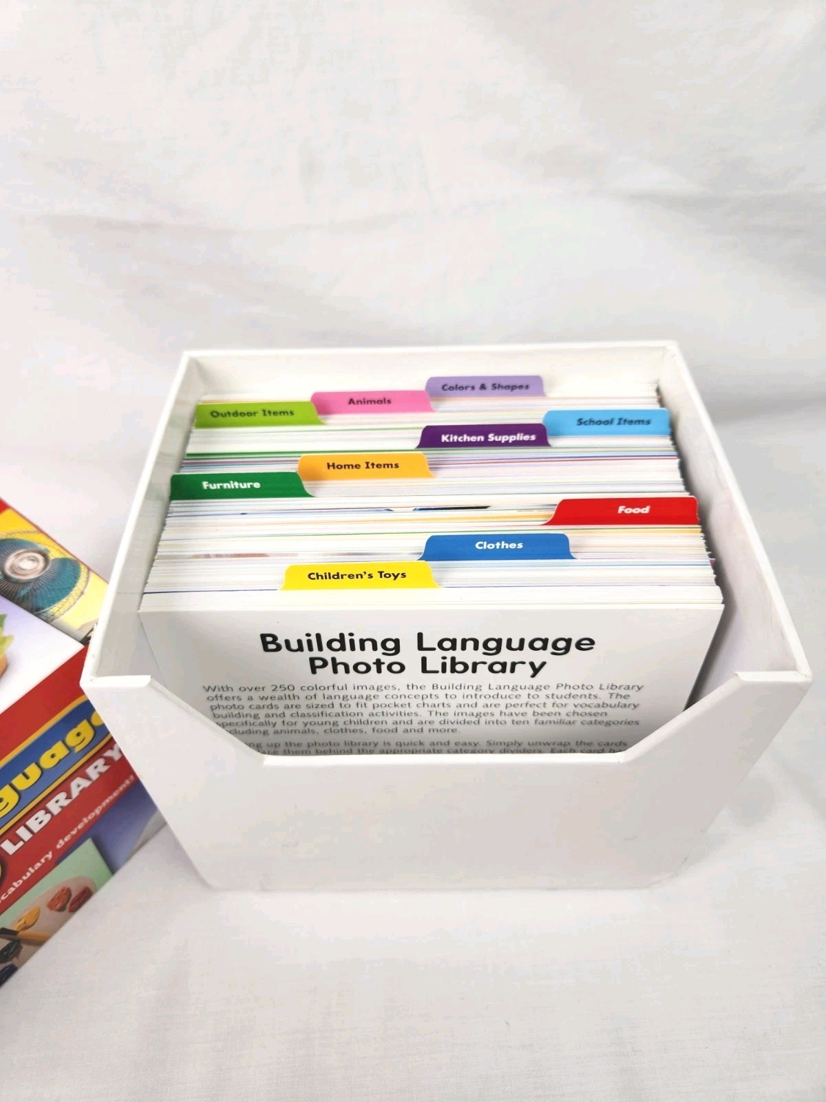 Lakeshore Building Language Photo Library AA248 260+ Photo Cards Ages 3+