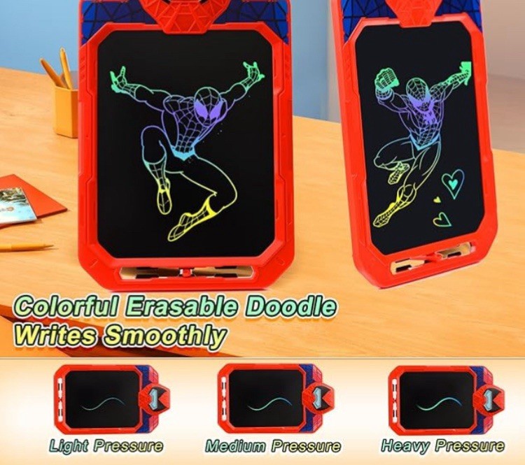 LCD WRITING TABLET mesh warrior Learning Toy Ages 36M+ (2pack) superhero