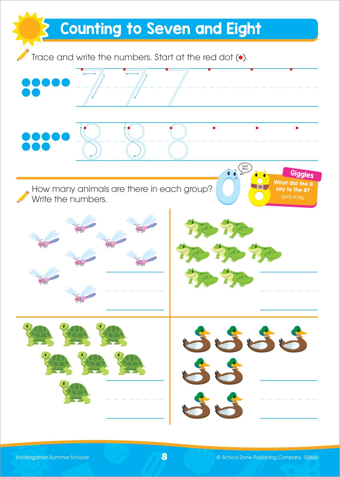 School Zone Kindergarten Summer Scholar Workbook: 80 Pages, Pre-K, Letters,…