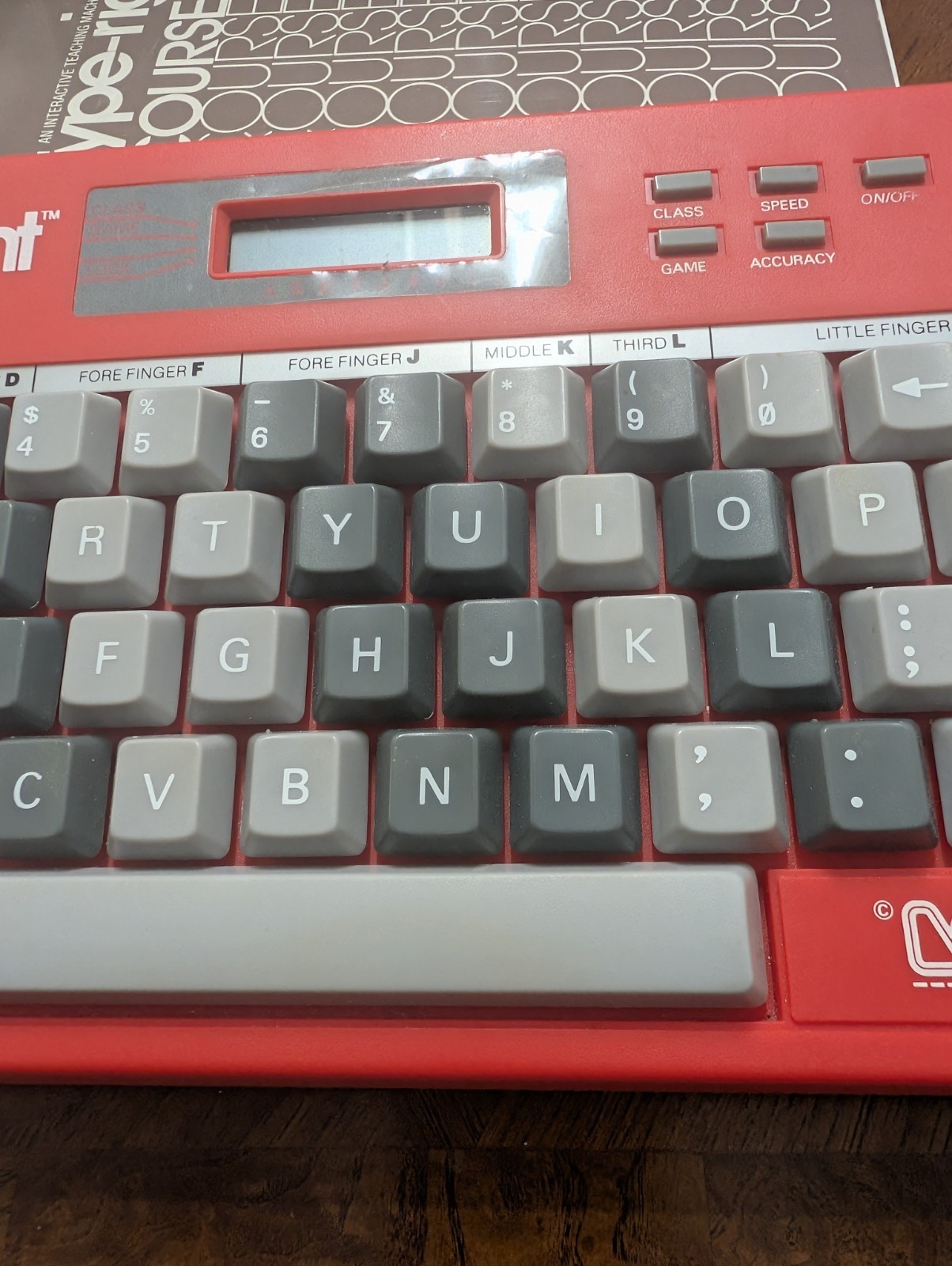 VTG VTech Type-right Typing Game Interactive Teaching Practice Machine 1985 Work
