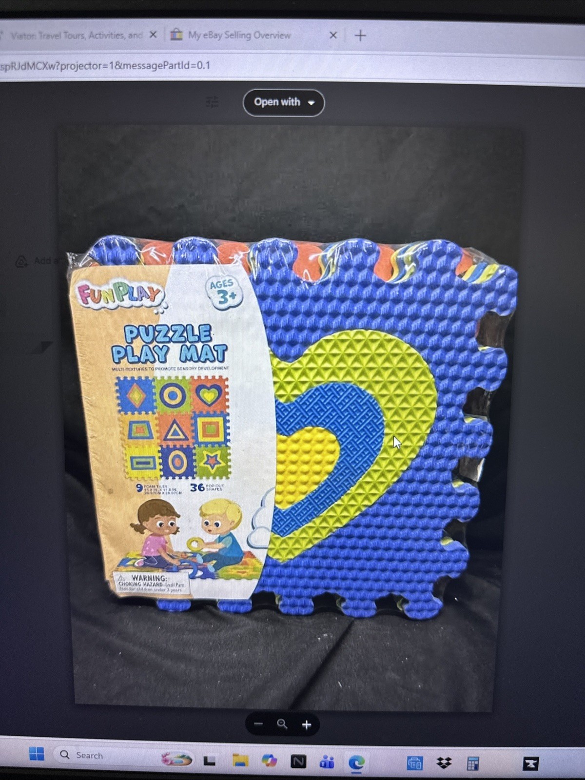 Foam Floor Shapes Play Interlocking Puzzle Mat For Kids