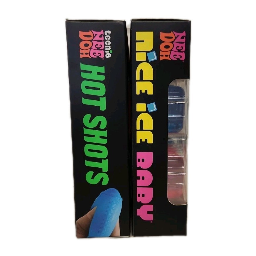 Needoh Hot Shots Ball Pack & Teenie Swirl’s (Lot Of 2) (FREE SHIPPING)