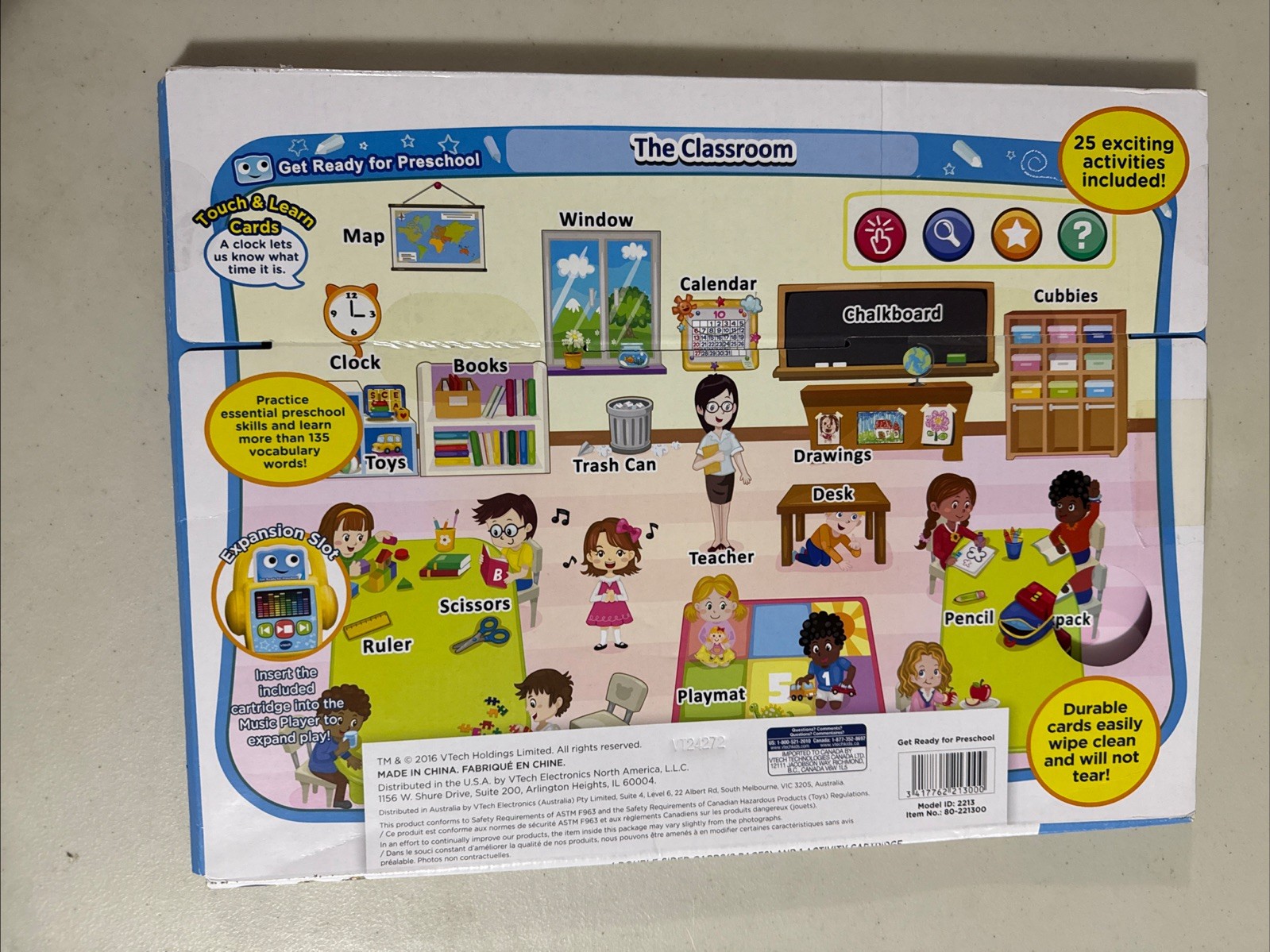 VTech Touch And Learn Activity Desk Deluxe Expansion Pack – Get Ready For May