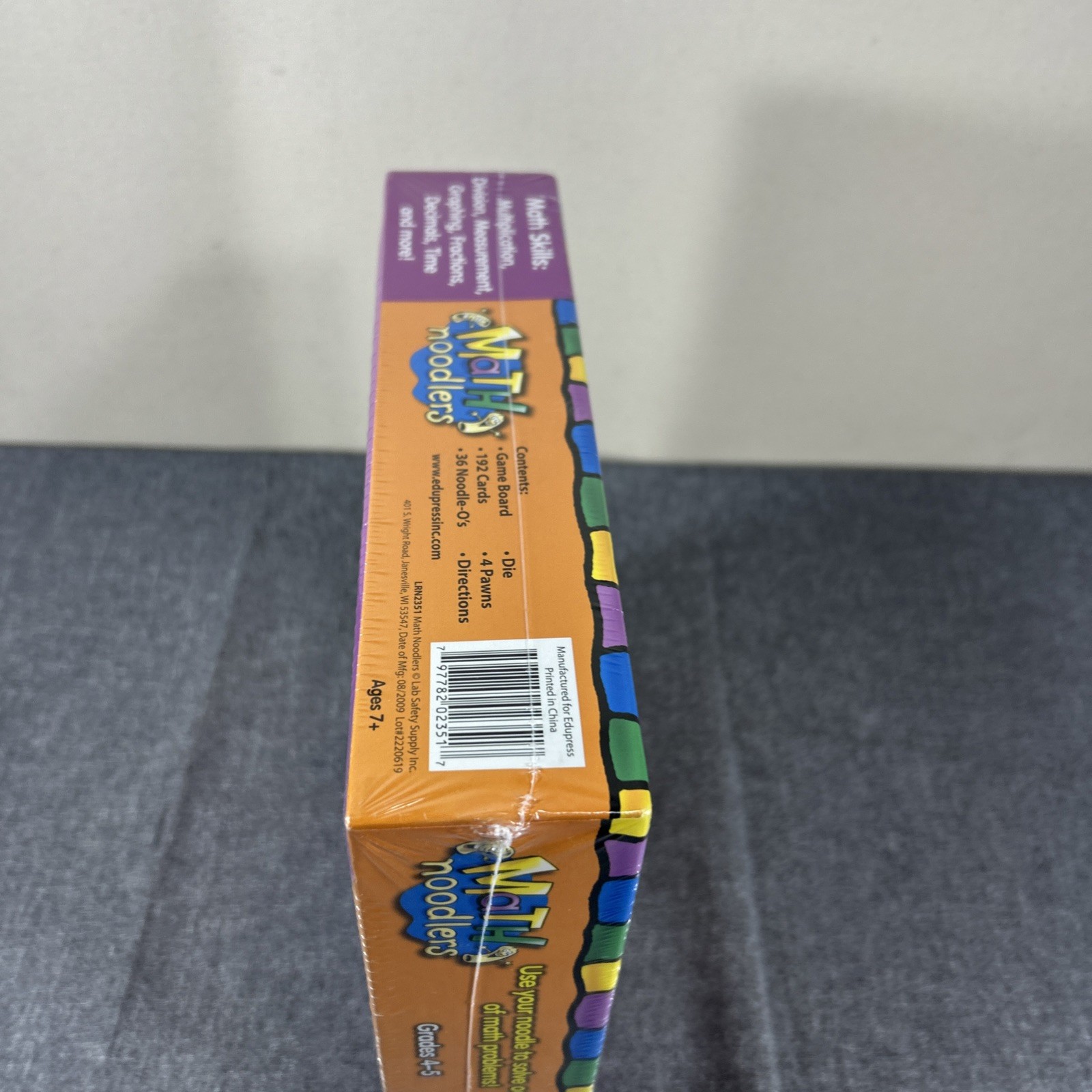 NEW MATH Noodlers Grades 4-5 Learning Well Games Math Skills Educational Student