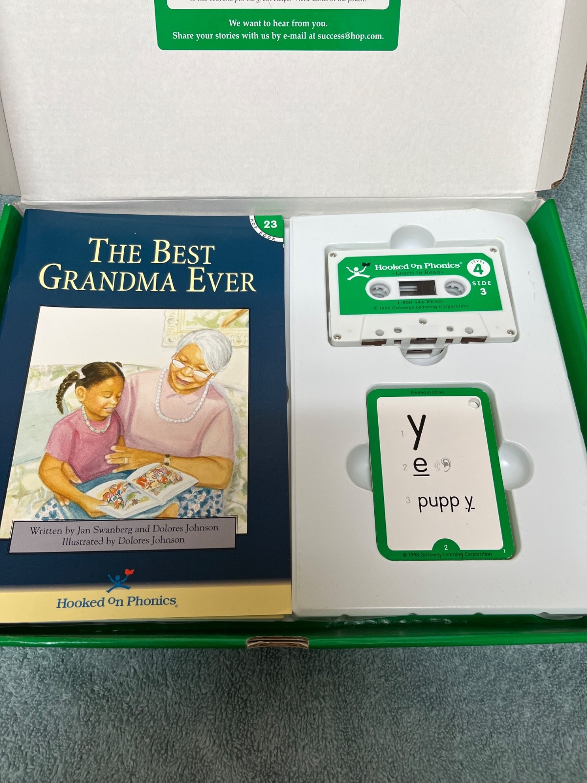 Hooked On Phonics Learn To Read Levels 1-5 Kit Vintage