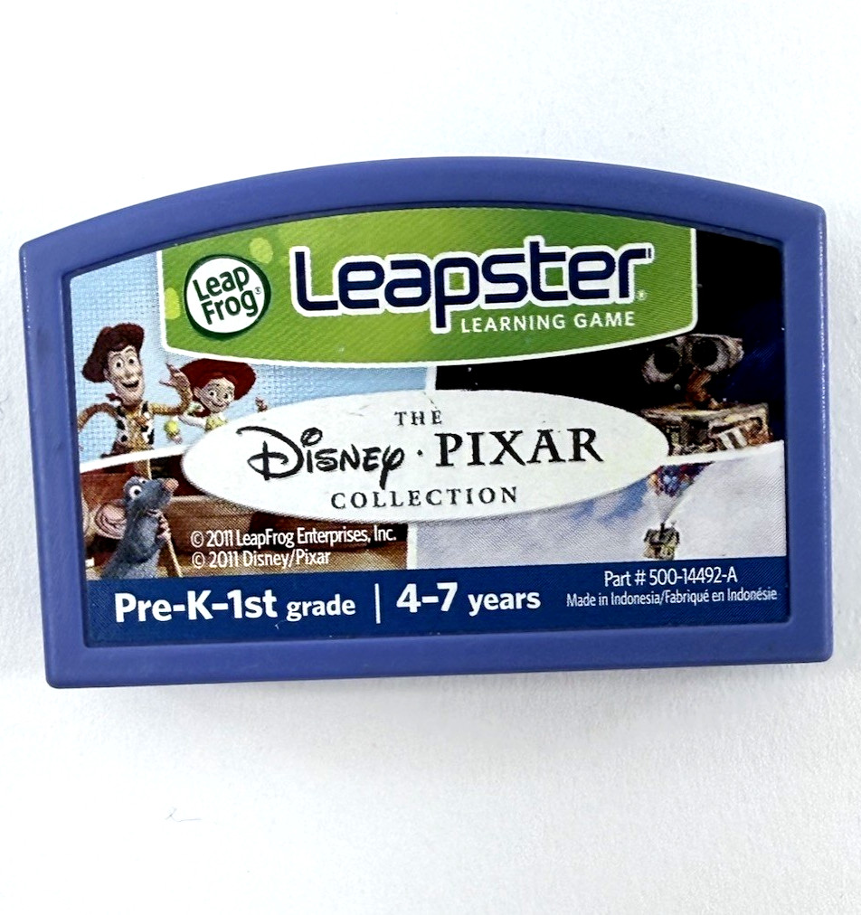 Leap Frog Leapster Learning Games – SpongeBob, Disney Pixar Collection, Princess