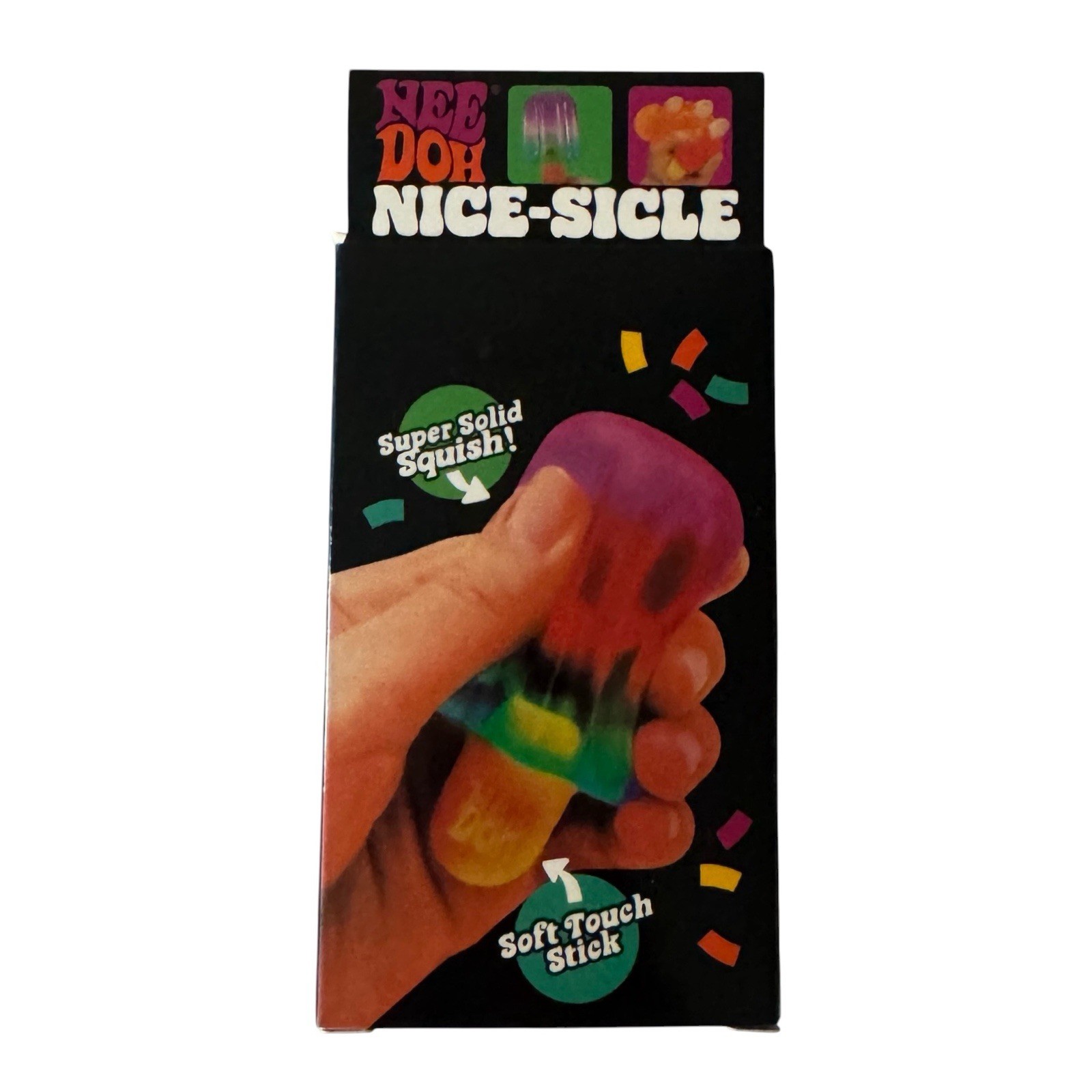 NeeDoh Nice-Sicle Popsicle DUPE Taba Squishy [Orange]