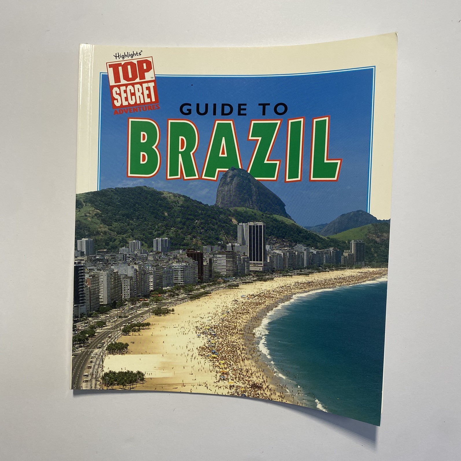 Highlights Top Secret Adventures book guides for India, Mexico, Brazil