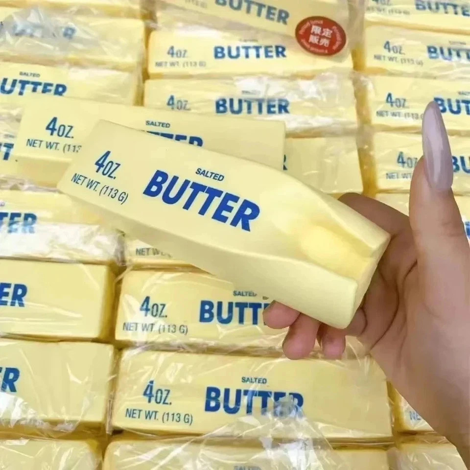 ✅ 1pc Butter Stick Squishy Fidget Toy Soft Stress Relief ADHD Anxiety Squeeze ✅*