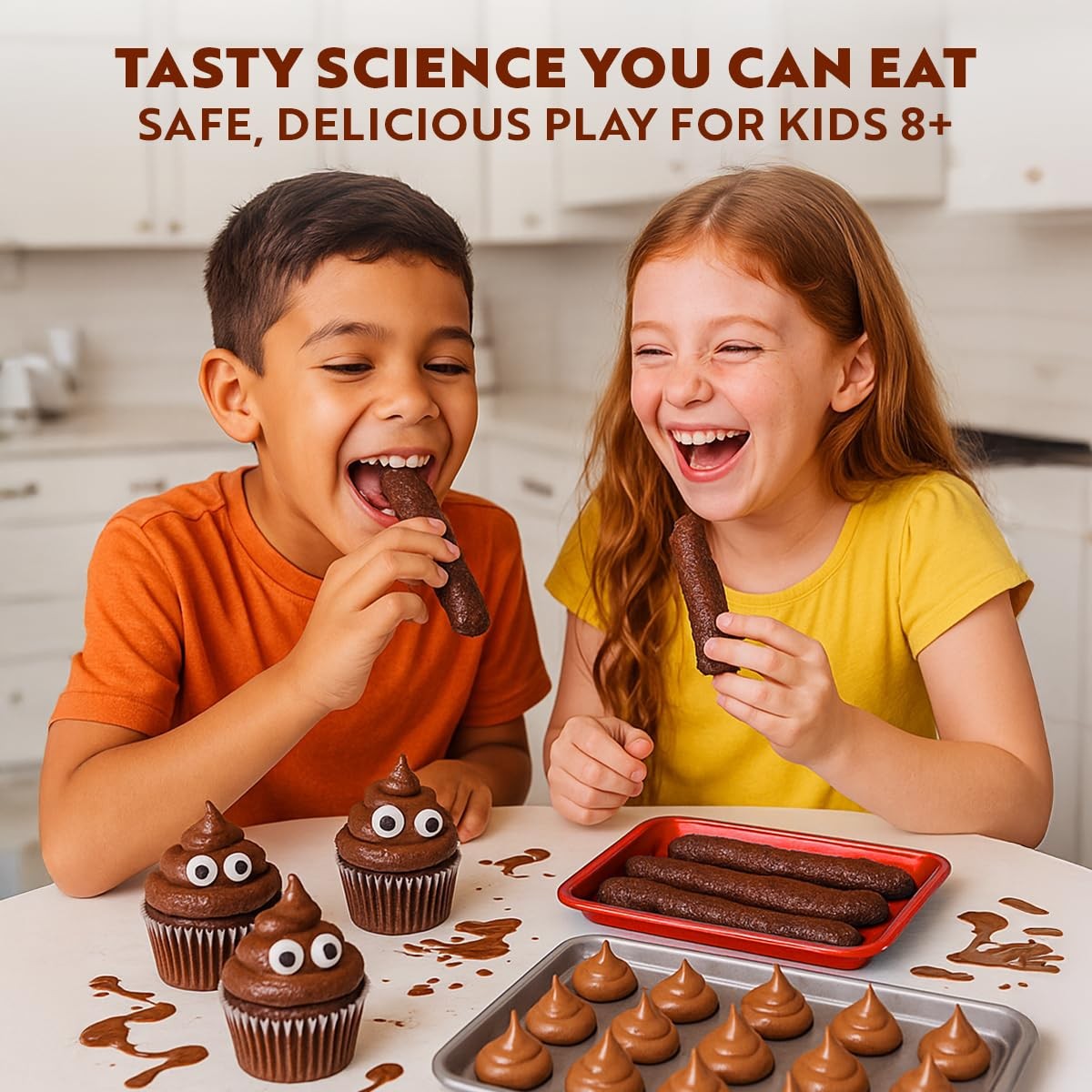 Edible Poo Chocolate & Candy Making Science Kit for Kids Ages 8-12 Years Old …