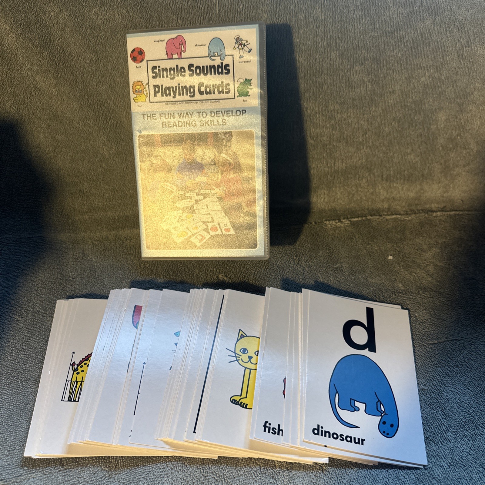 VTG Single Sounds Playing Cards With Jumbo Picture Cards Made In Australia