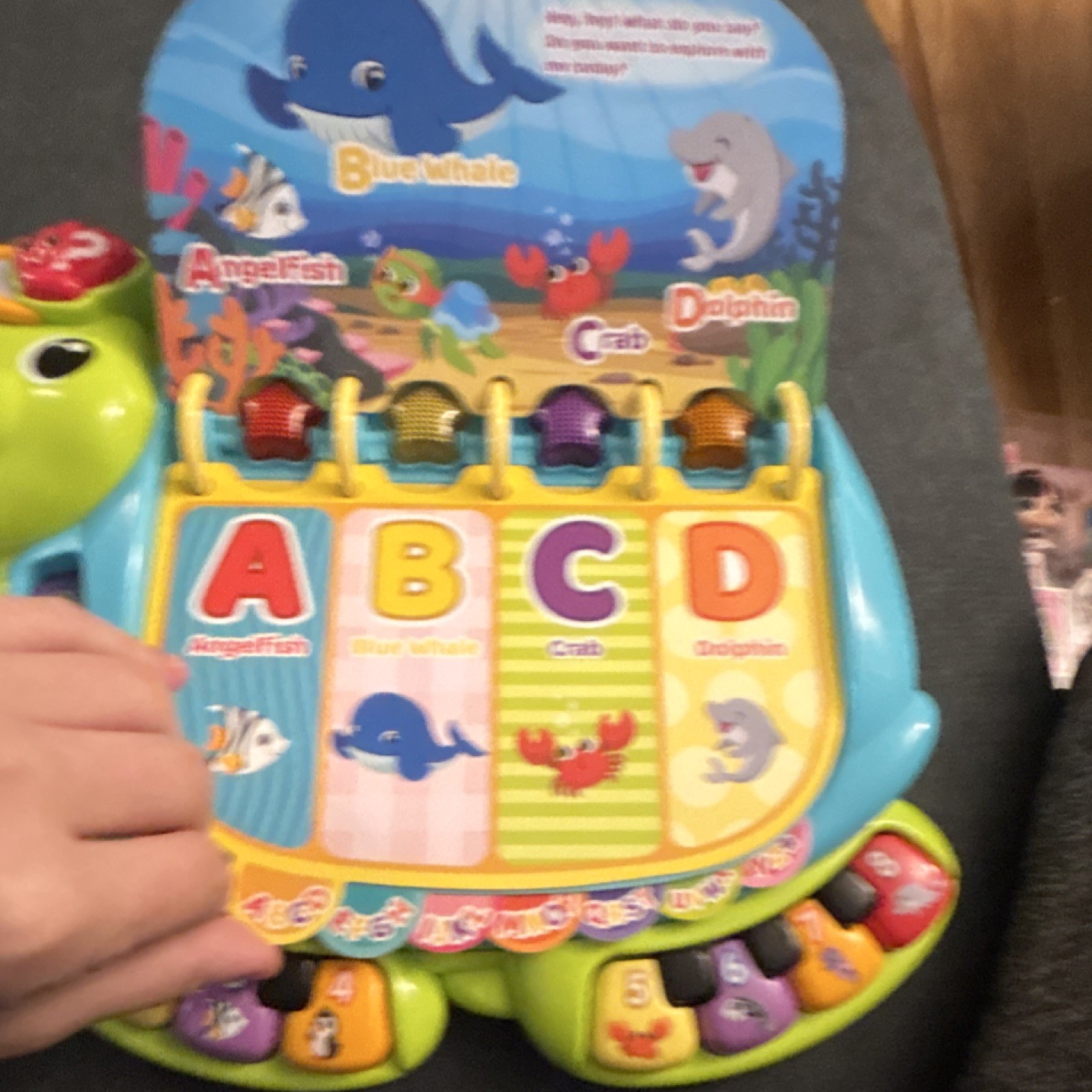 VTech Touch & Teach Sea Turtle Electronic Learning Book, Ages 1-4 Years