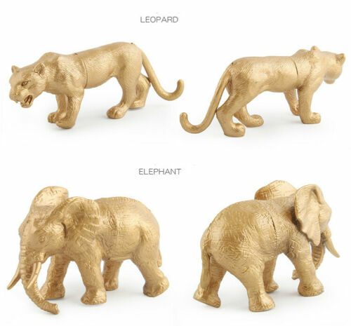 7 Pcs Lifelike Animals Toys Wild Zoo Plastic Jungle Realistic Model Figures Gift