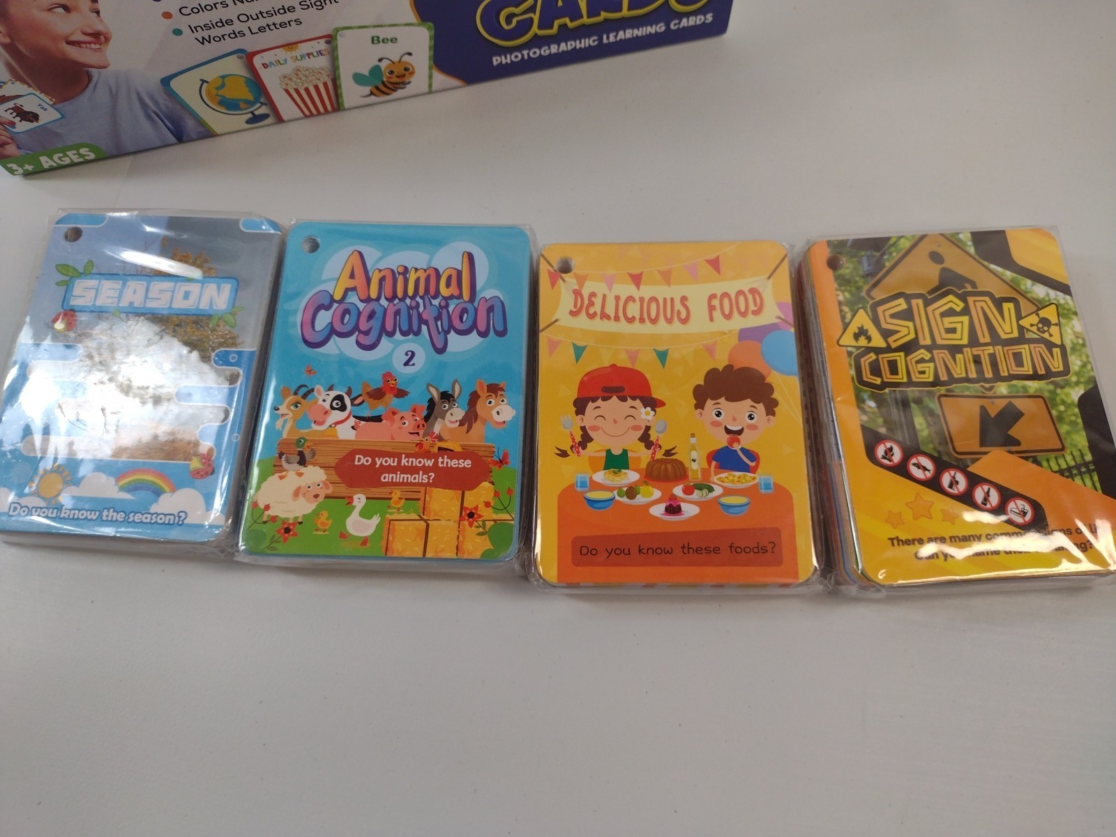 Criticy Flashcards 631 Cards Ages 3+ Toddler Shapes Colors Reading Pre-K Kinder